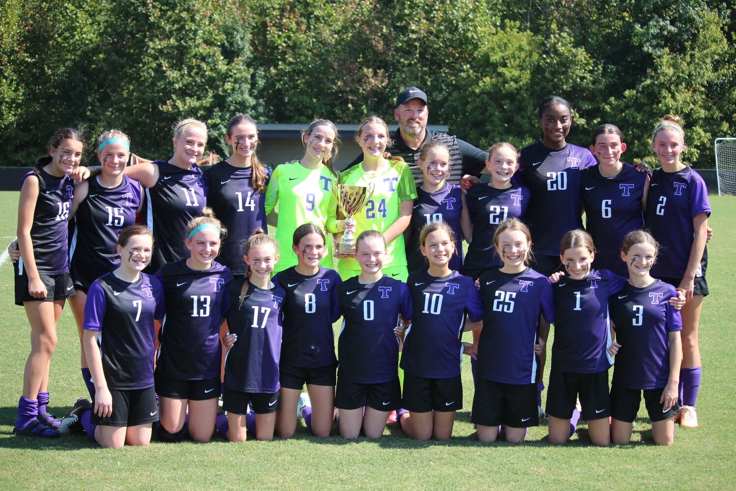 TCA MS girls' soccer celebrates championships, dominance The Courier